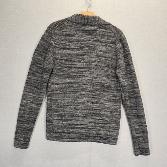 Filippa K Men's Wool  Laine  Cardigan Size Small Gray Black - Picture 2 of 10